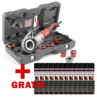 RIDGID Ručný elektrický závitorez 690-I do 2" + 12x Závitorezný olej ZADARMO 