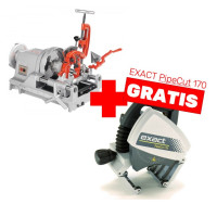 RIDGID Model 1233 elektrický stacionárny závitorez do 3" + ZADARMO píla Exact