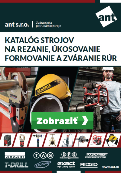 katalóg orbitálneho zvárania a potrubárskych strojov