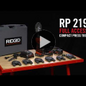 RIDGID Univerzálna čeľusť MINI 19kN pre vložky profilu TH, V, RF (RP-219)
